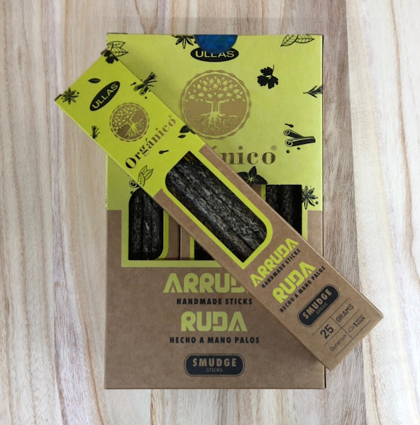 Incienso orgánico Ruda Ullas 25 Gr